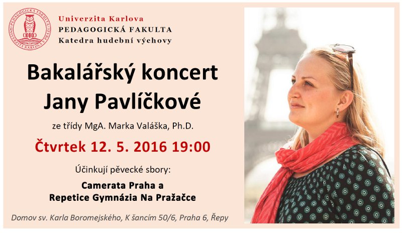 absolventsky koncert jana pavlickova